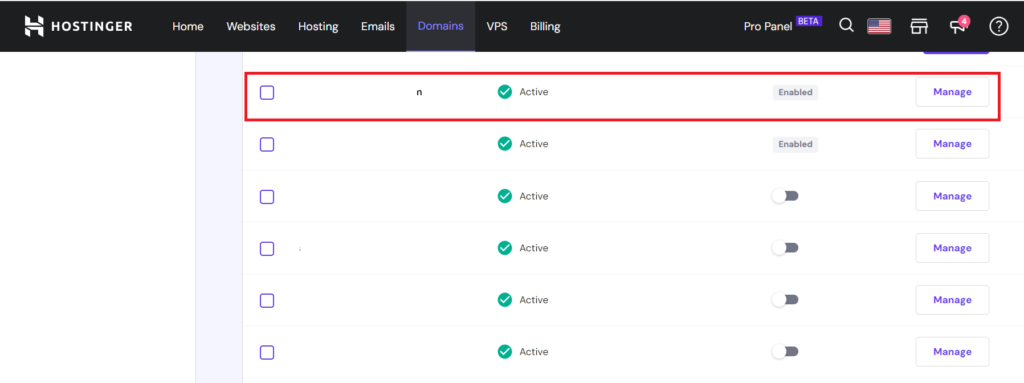 adding txt record in Hostinger