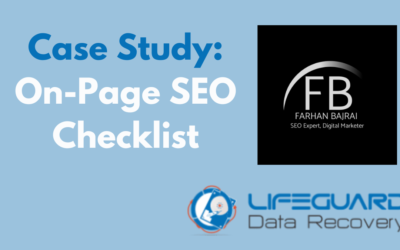 Case Study: On-Page SEO Checklist