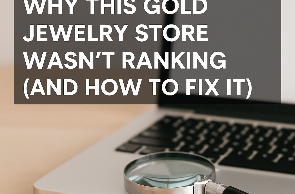 Shopify SEO Audit for Jewelry Website