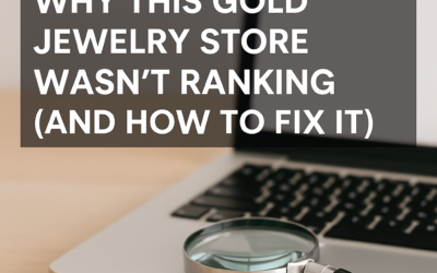 Shopify SEO Audit: Why This Gold Jewelry Store Wasn’t Ranking (and How to Fix It)